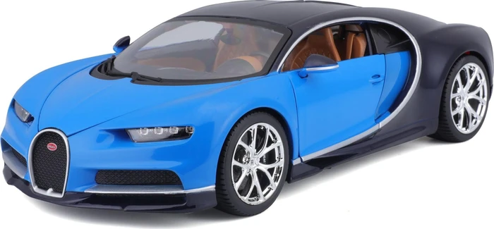 Bburago Bugatti Chiron blau