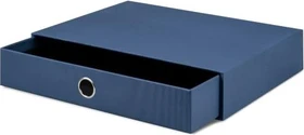 Rössler 1er Schubladenbox, 1 Schublade, A4, navy