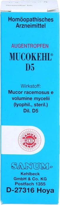 Mucokehl Augentropfen D5