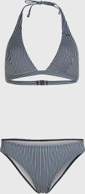 O'Neill Essentials Maria Cruz Bikini-Set black simple stripe (Damen)
