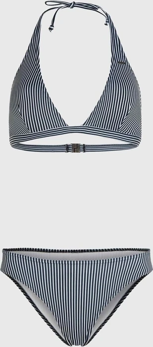 O'Neill Essentials Maria Cruz Bikini-Set black simple stripe (Damen)