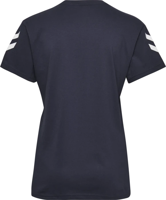 hummel GO Cotton T-Shirt kurzarm marine