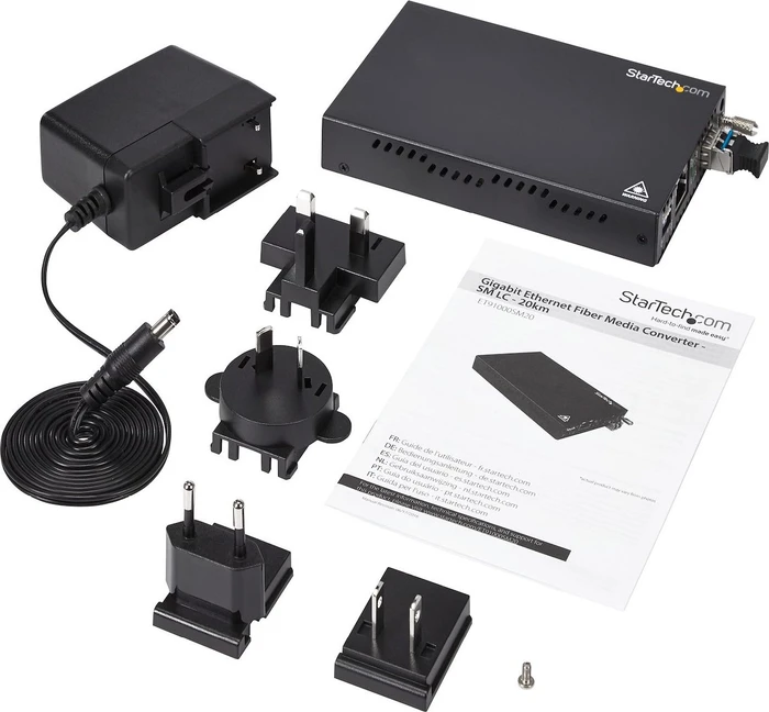 StarTech ET91000SM20, RJ-45, LC-Duplex SM, 20km