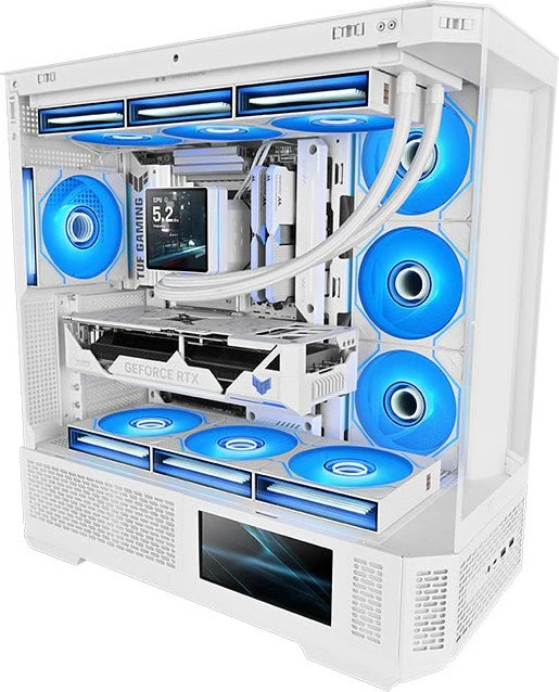 Thermaltake SWAFAN 140 EX Infinity ARGB Sync Snow, weiß, 144mm, 3er-Pack