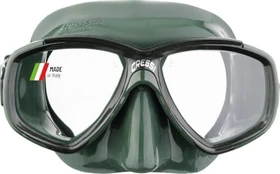 Cressi Perla Dark Tauchermaske grün/schwarz