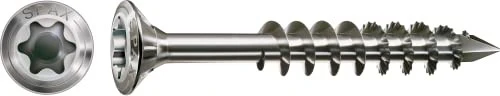 Spax Edelstahl rostfrei A2 T-STAR plus T20 Fassadenschraube, 4.5x50mm, 500 Stück