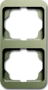 Busch-Jaeger Alpha nea Abdeckrahmen 2-fach Rahmen senkrecht, palladium