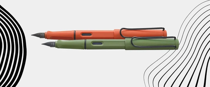 Lamy safari origin terra, rechte Hand, mittel
