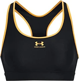 Under Armour HeatGear Armour Mid Sport-BH black/rise (Damen)