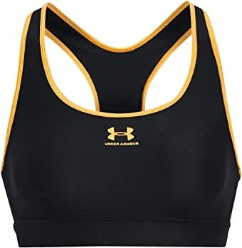 Under Armour HeatGear Armour Mid Sport-BH black/rise (Damen)