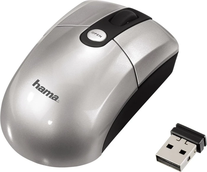 Hama M642 Wireless Optical Mouse, USB