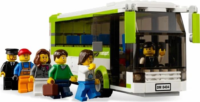 LEGO City Stadt - Große Bus- und Tramstation
