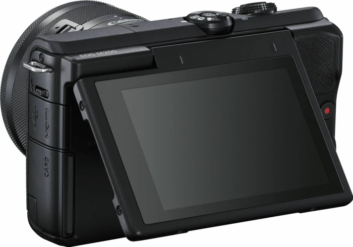 Canon EOS M200 schwarz mit Objektiv EF-M 15-45mm 3.5-6.3 IS STM