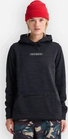 Burton Oak Long Hoodie true black heather (Damen)