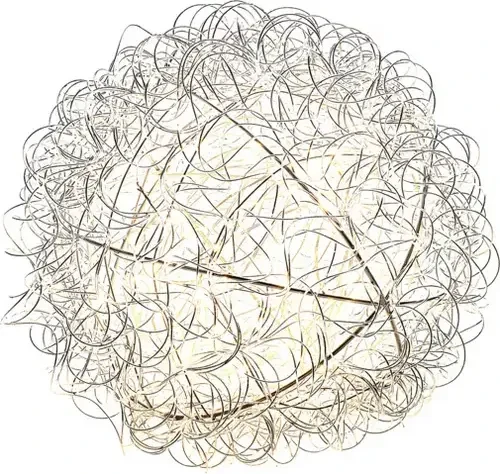 Konstsmide Lichterball Drahtkugel LED 160x warmweiß