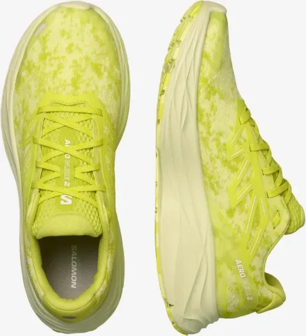 Salomon Aero Glide 2 sulphur spring/sunny lime/white jade (Herren)