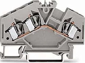 Wago Durchgangsklemme Serie 281, grau