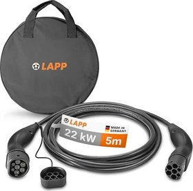 Lapp Mobility Standard Ladekabel Typ 2 schwarz, 22kW,  5m