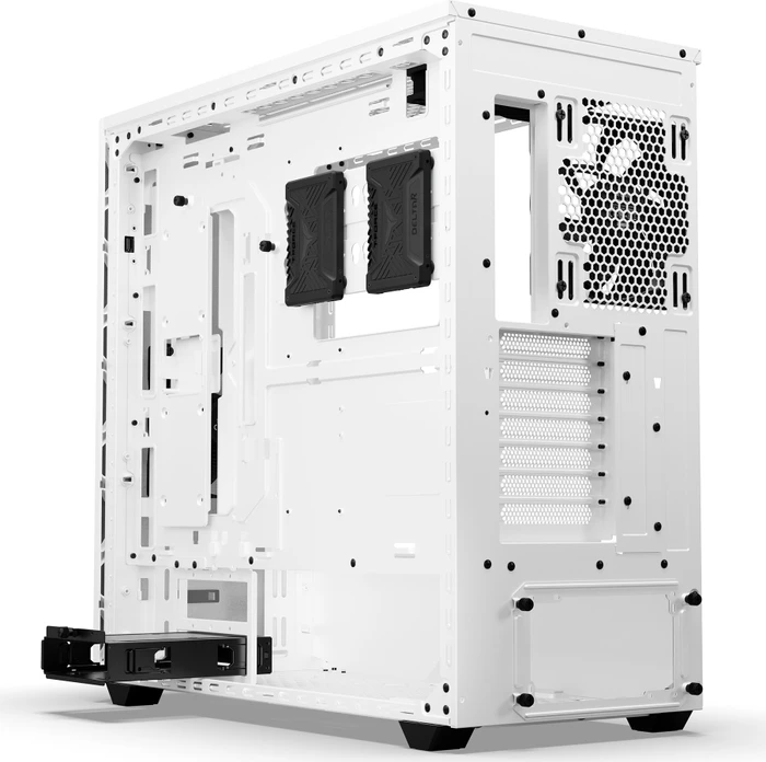 be quiet! Shadow Base 800 DX White, weiß, Glasfenster, schallgedämmt