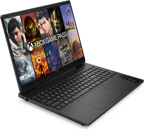 HP HyperX OMEN 15 15-gb0355ng, Shadow Black, Ryzen 5 240, 16GB RAM, 512GB SSD, GeForce RTX 5060, DE