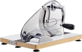 Zassenhaus Brotschneidemaschine Hand-Allesschneider chrom