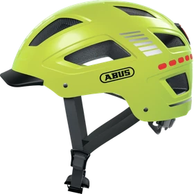 ABUS Hyban 2.0 LED Helm signal yellow shiny