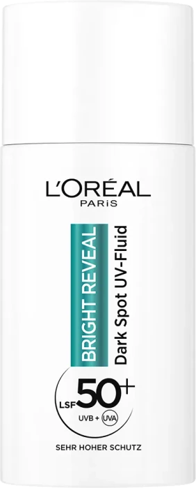 L'Oréal Bright Reveal Dark Spot UV Fluid LSF50+, 50ml