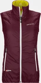 Ortovox Swisswool Piz Grisch Funktionsweste dark wine (Damen)