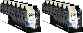 Sheba Fresh und Fine Multipack in Gelee Fisch Variation, 300g (6x 50g)