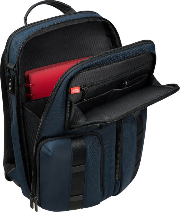 Samsonite Urban-Eye, Rucksack, 15.6", mit 2 Taschen, blau