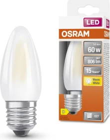 Osram Ledvance LED Retrofit Star Classic B 60 Filament 5.9W/827 E27 matt