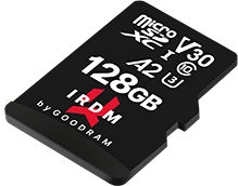 goodram M2AA IRDM MICROCARD R170/W120 128GB Kit, UHS-I U3, A2, Class 10