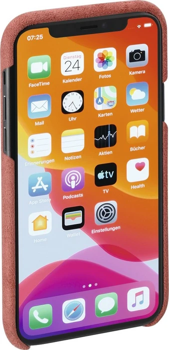 Hama Cover Finest Touch für Apple iPhone 11 Coral