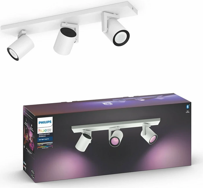 Philips Hue White and Color Ambiance Argenta Spot 3-flammig weiß