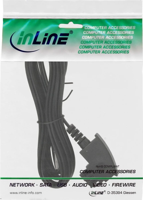 InLine TAE-F/Western 6/2 DEC Adapterkabel, 50cm
