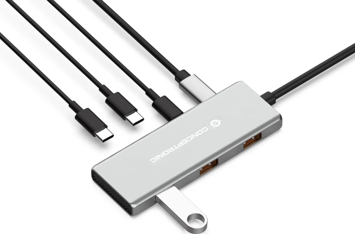 Conceptronic 7 Port USB 3.1 Hub, USB-C 3.1 [Stecker]