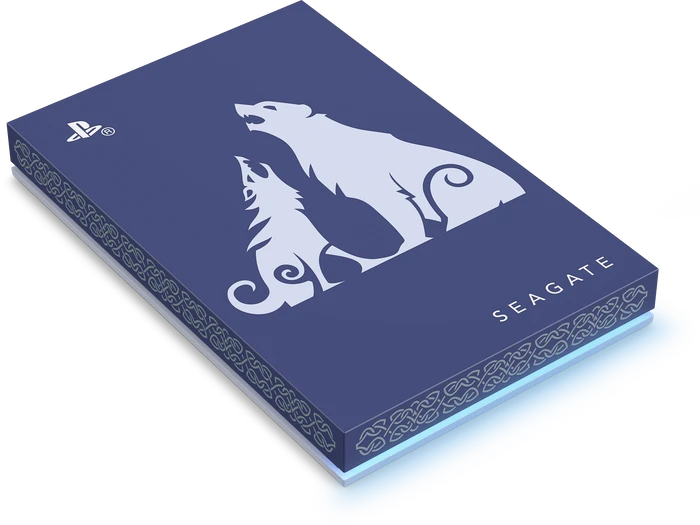 Seagate Game Drive for PlayStation - God of War Ragnarök Limited Edition, 2TB, USB 3.0 Micro-B