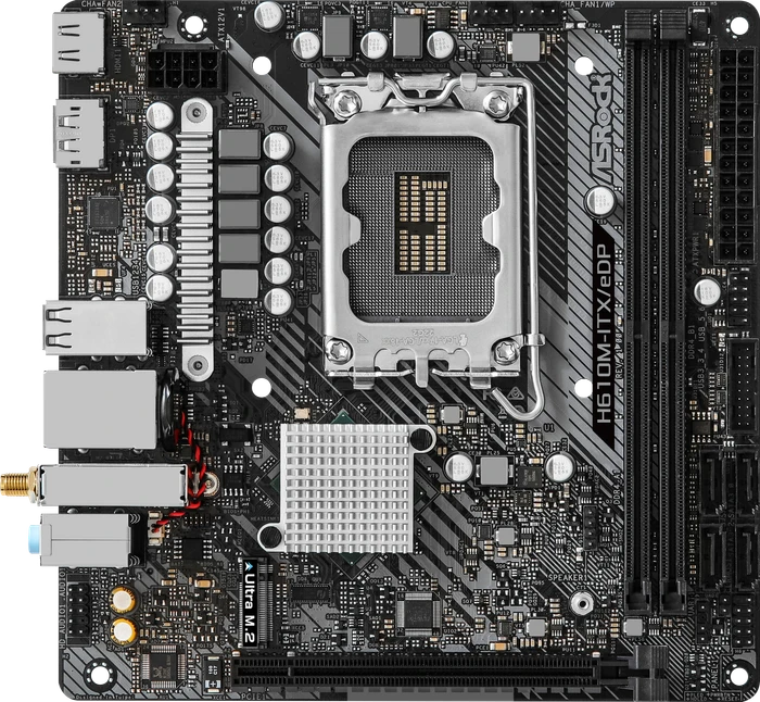 ASRock H610M-ITX/eDP (Intel 1700)