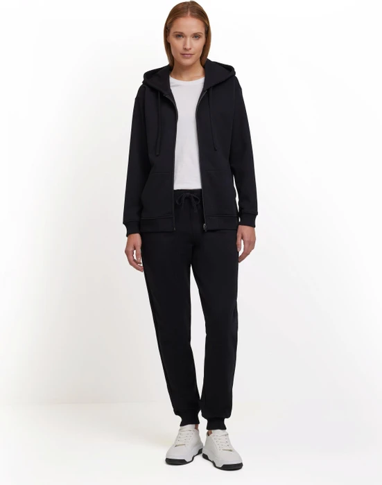 Falke Basic Apparel Cardigan Hoodie schwarz (Damen)