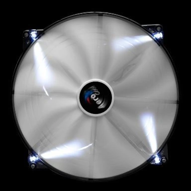 AeroCool Silent Master weiß, 200mm