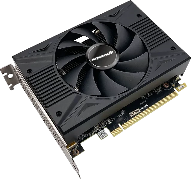 Manli GeForce RTX 3050 Classics Single V2, 6GB GDDR6, DVI, HDMI, DP