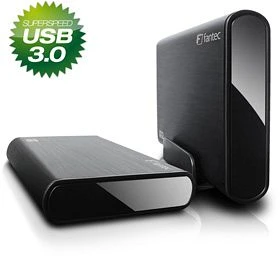 Fantec DB-ALU3, schwarz, USB-B 3.0