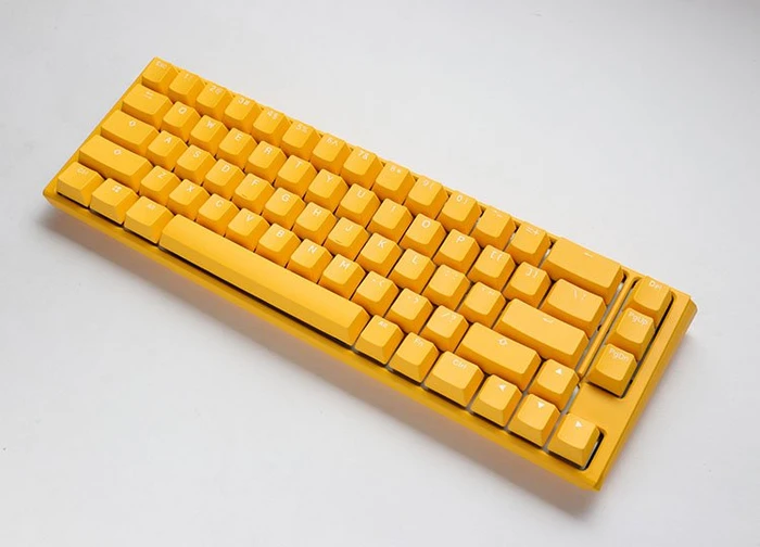 Ducky One 3 Yellow SF PBT, LEDs RGB, MX SILENT RGB RED, USB, US