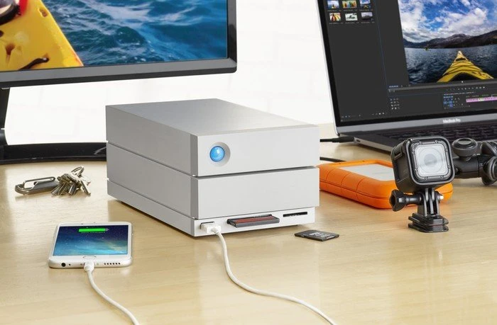 LaCie 2big Dock Thunderbolt 3, 16TB, USB-C 3.0/Thunderbolt 3 / USB-C 3.1