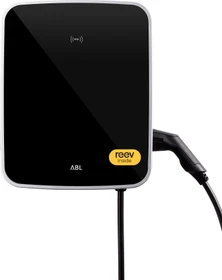 ABL eMH3 Single Master+ 22kW mit Ladekabel reev Dashboard Pro, 6m Ladekabel