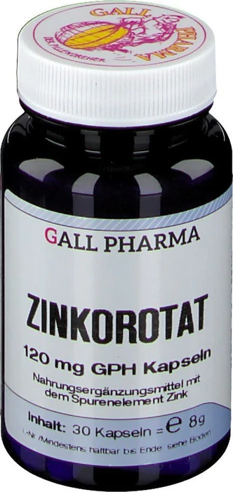 Zinkorotat 120mg GPH Kapseln, 30 Stück