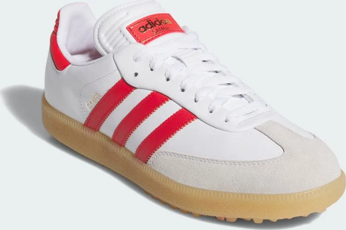 adidas Samba Spikeless Golf cloud white/pure ruby/gum