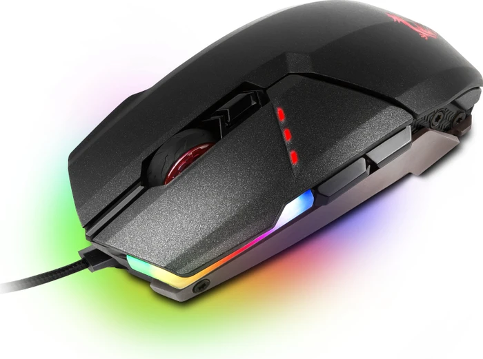 MSI Clutch GM60 Gaming Mouse schwarz, USB