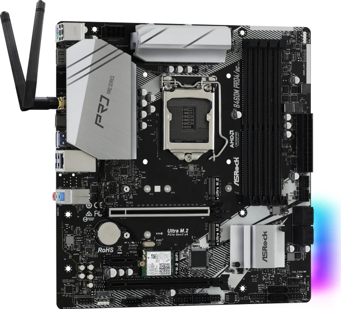 ASRock B460M Pro4/ac (Intel 1200)