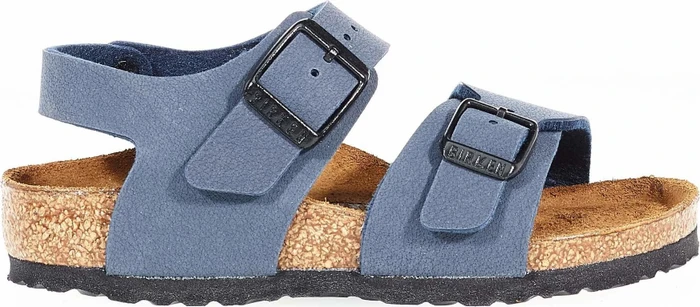 Birkenstock New York Birko-Flor Nubuk navy (Junior)